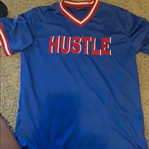 Blue, White, and Red Hustle Jersey